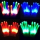 thumbnail image 3 of Guantes de neón que brillan intensamente accesorios de luz de Halloween suministros intermitentes luminosos, 3 of 5