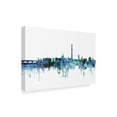 thumbnail image 2 of Trademark Fine Art 'Washington DC Blue Teal Skyline' Canvas Art by Michael Tompsett, 2 of 3