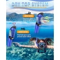 thumbnail image 3 of Set de Snorkel PIYAZI Equipo de Buceo para Adultos con Bolsa de Malla, 3 of 8