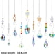 thumbnail image 2 of Atrapasol de cristal, paquete de 9 colgantes de prisma de bola de cuentas de cristal para decoración de ventana, hogar, oficina, jardín Ormromra CPB-US-DYP1108, 2 of 5