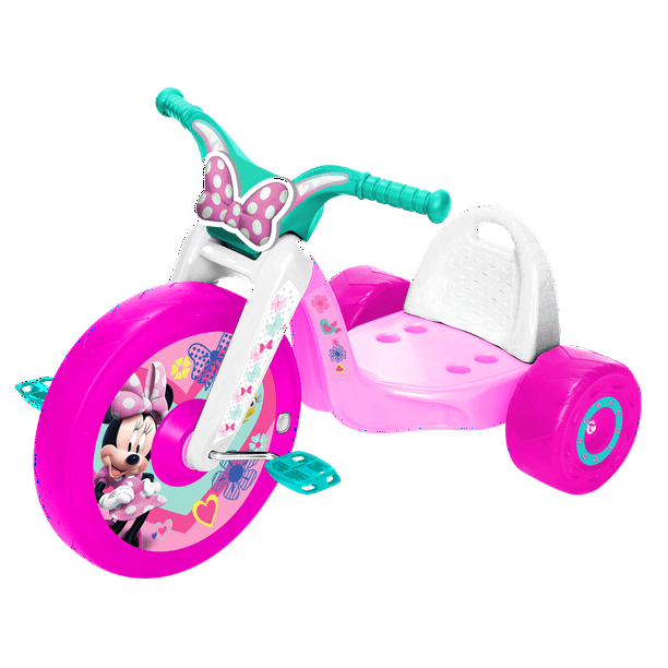 Minnie Mouse 15 inch Fly Wheels Rideon Trike with Light on Wheel