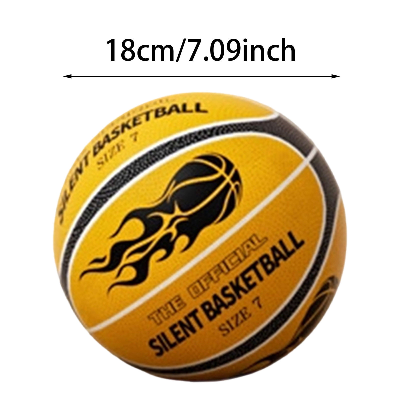 uhnmki Silent Basketball Foam Basketballs Indoor Training No Noise Basketballs Training For Quiet Dribbling Indoor Training For Basketball Lover Size 3/5/7