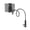 Black, variant on Tibvox Tablet Holder Stand for Bed with Flexible Arm for Easy Viewing 360 Degree Rotating 70CM Long Arm