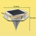 thumbnail image 6 of Hariumiu Solar Deck Light Super Bright 360-Degree Wide-Angle Lighting IP65 Waterproof High Conversion Rate Auto ON/Off LED Solar Powered Stair Light, 6 of 7