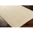 thumbnail image 3 of Hauteloom Ambel Handwoven Bleached Jute Rug - Natural Fiber Large Area Rug - Natural Farmhouse Look Carpet - Rattan Wicker Look Carpet - Cream, Beige - 10' x 14', 3 of 12