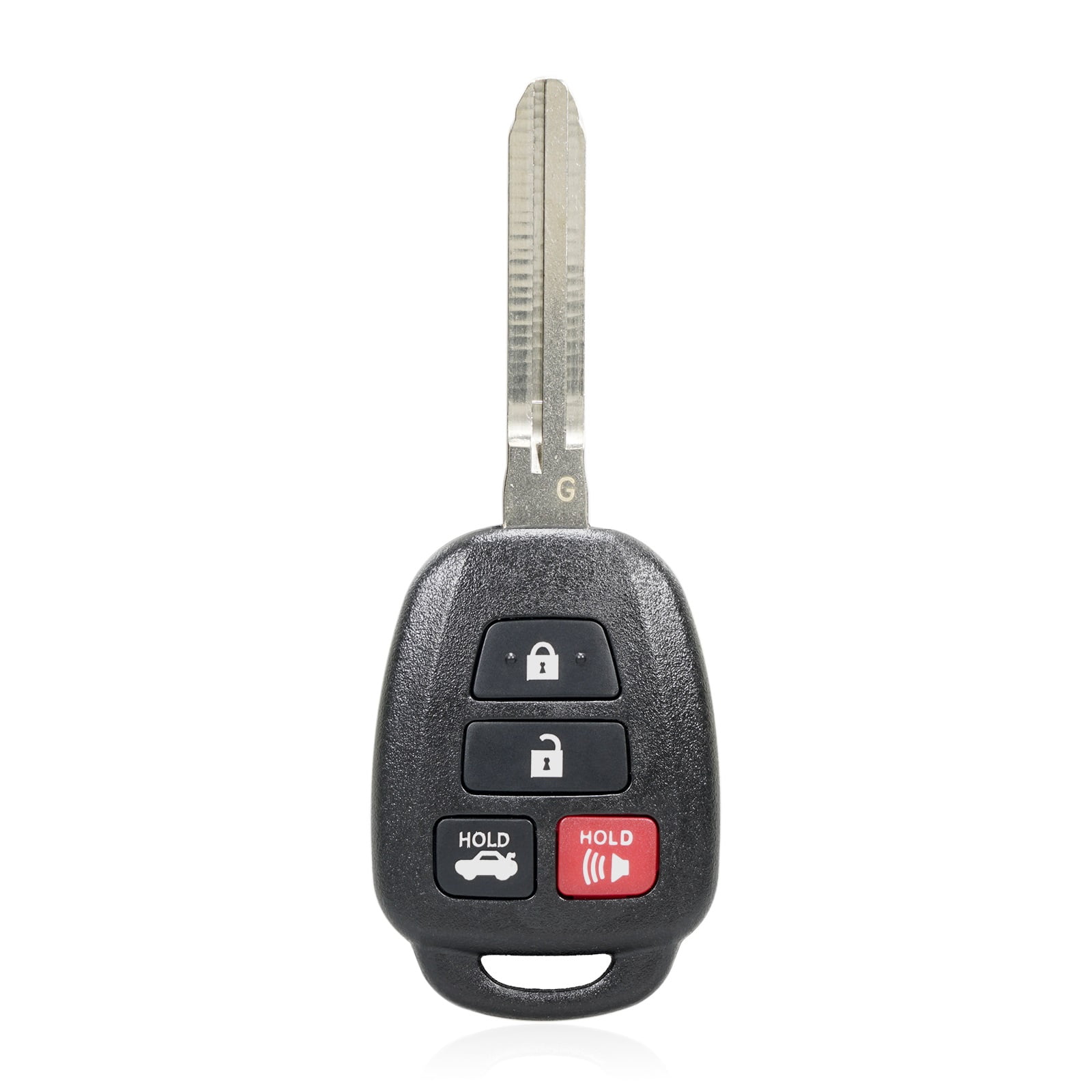 KeylessOption Keyless Entry Remote Fob Car Combo Flip Key Shell Case Pad Housing Uncut Blank Ignition Blade 