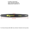 thumbnail image 3 of 22" CHAINSAW GUIDE BAR 0.325" 0.058G For 52CC 58CC CHAINSAW 5200 5800, 3 of 13