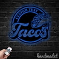 thumbnail image 3 of Handmadetneonsign Tacos Metal Wall Art Light, Tacos Food Metal Sign Wall Decor, Tacos Food Metal Decor, 3 of 5
