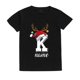 thumbnail image 1 of Camiseta personalizada de Navidad para niños, inicial con nombre, ropa para niños, Tops, trajes de fiesta de Navidad para niños y niñas, camiseta de vacaciones para niños, 1 of 4