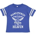 thumbnail image 3 of Inktastic Handpicked for Earth by My Nana in Heaven with Angel Wings Boys or Girls Toddler T-Shirt, 3 of 5