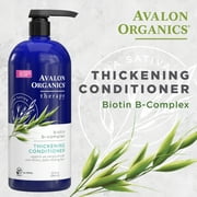 Avalon Organics Biotin B-Complex Thickening Therapy Conditioner, 32 oz.