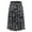 Black-A, variant on Wdfiry Women's A-Line Skirt Chiffon High Waist Pleated Swing Beach Maxi Skirt for Women Wedding Party Long Skirts