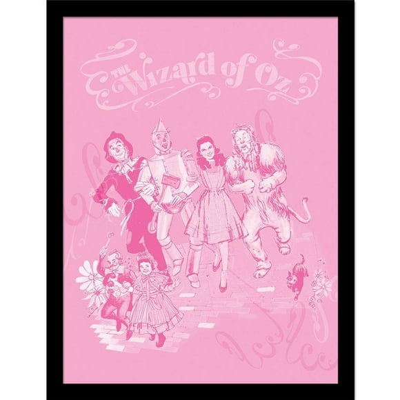 The Wizard Of Oz Characters Framed Poster
