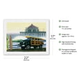 thumbnail image 2 of One Last Ride - Retro Woodie on Beach with Surfboards - Huntington Beach Pier - From an Original Color Painting by Scott Westmoreland - Japanese Unryu Rice Paper Art Print (Unframed) 17 x 22 in, 2 of 4
