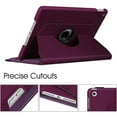 thumbnail image 6 of Rotating Case for New iPad Air 1/Air 2 9.7 Inch - 360 Degree Rotating Smart Protective Stand Cover with Auto Sleep/Wake, Purple, 6 of 6