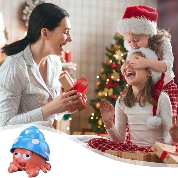 Juguetes de piscina, juguetes para bebés, juguetes para niños pequeños, juguete de rompecabezas de cangrejo ermitaño de arrastre bidireccional, juguete de plástico extraíble