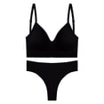 thumbnail image 4 of Everyday Bras for Women Men's Briefs Lace Satin Lingerie Set Men Med Underwear Satin Lace Sleepwear Set High Waist Lace Underwear Set Men Set Briefs for Men Large Mens Briefs Size Large Black One Size, 4 of 5