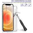 thumbnail image 4 of HD Premium 2.5D Round Edge Tempered Glass Screen Protector for iPhone 12 Pro Max, 4 of 11