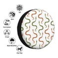 thumbnail image 4 of Rateoe Hand Drawn Snake Pattern Tire Cover Wheel Protectors Weatherproof Wheel Covers Universal Fit for Trailer Rv SUV Truck Camper Travel Trailers Accessories-14 inch, 4 of 6