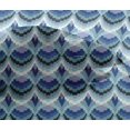 thumbnail image 3 of oneOone Viscose Chiffon Fabric Waves Flame Stitch Print Fabric BTY 42 Inch Wide, 3 of 3