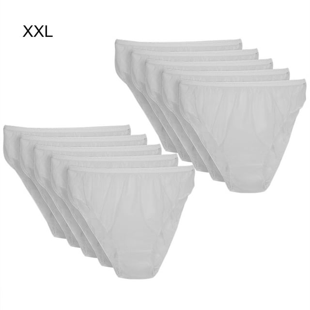 Calzoncillos para Mujer, 10 Piezas Calzoncillos para Embarazadas Desechables Calzoncillos para Embarazadas Desechables Calzoncillos Diseño Elevado