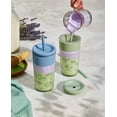 thumbnail image 2 of Ello Ava 18oz Glass Travel Mug - Blue, 2 of 6