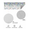 thumbnail image 6 of Retro Eucalyptus Front Door Mat Leaf Flower Butterfly Watercolor Plant Welcome Doormat Indoor Outdoor Entrance Floor Mat Non-Slip Washable Runner Rug for Front Porch Decor 20x47 Inch, 6 of 6