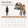 thumbnail image 4 of Sigee Patriotic Bulldog Welcome for Women’s Pajama Sets Long-Sleeved Pjs Sets for Women 2 piece Sleepwear-XX-Large, 4 of 7