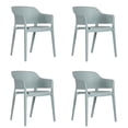 thumbnail image 1 of Set 4 Sillas Capri de Plastico Ergonomicas para Exteriores e Interiores Mundo In  Capri, 1 of 10