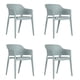 thumbnail image 1 of Set 4 Sillas Capri de Plastico Ergonomicas para Exteriores e Interiores Mundo In  Capri, 1 of 10