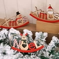 thumbnail image 3 of Clearance Creative Cloth Christmas Decoration with Assorted Patterns, 16*9.5cm Handmade Ornament for Home Holiday Display,Christmas Outdoor Decorations, 3 of 5
