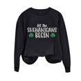 thumbnail image 4 of Guluxicc Women's Sweatshirts Casual Long Sleeve Graphic Printed Shirts St. Patrick's Day Pullover Tops, M, 4 of 6