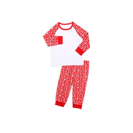 

Liliz Family Matching Floral Print O-Neck Long Sleeve Tops+ Pyjama Trousers