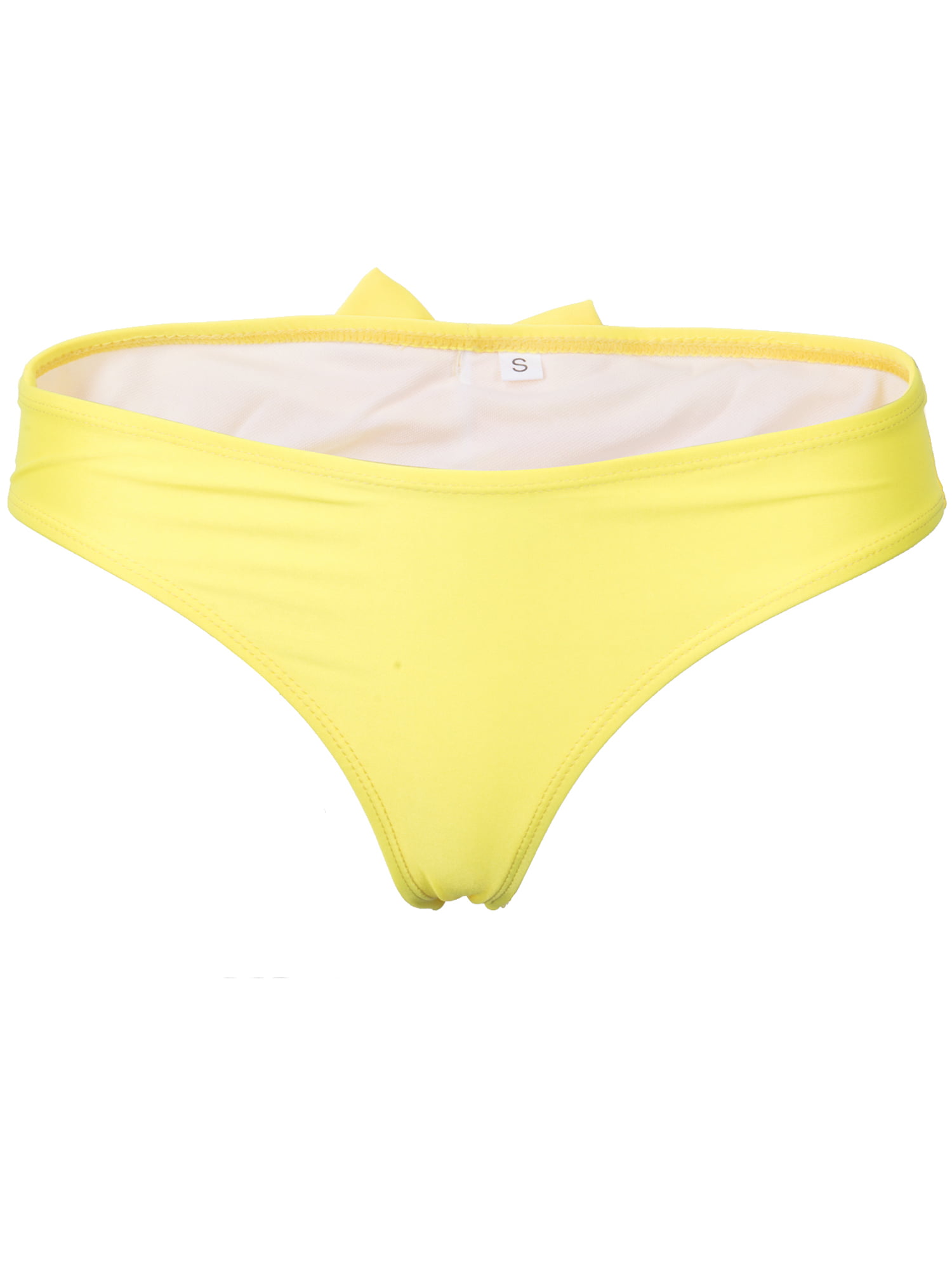 Eyicmarn - Women's Smoothies Thong Solid Minimal Coverage Bikini ...