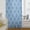 Blue, variant on Sage Green Moroccan Sheer Curtains 84 Inches Long for Living Room/Bedroom, Boho Ethnic Chic Abstract Geometric Rod Pocket Voile Kitchen Curtains & Drapes Window Treatment 1 Panel, 52"W x 84"L