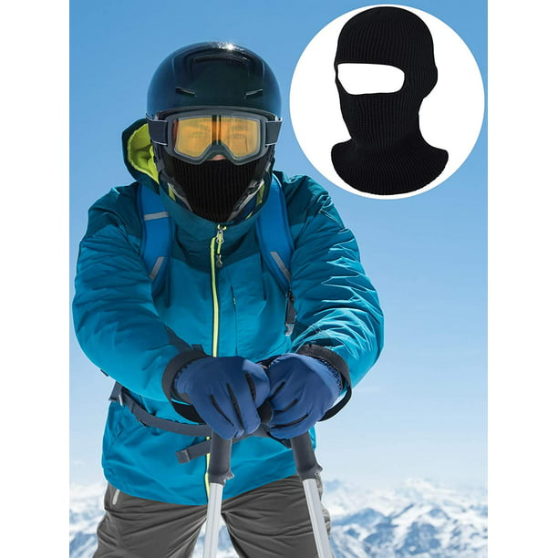 Couverture Faciale Complète À 3 Trous Cagoule De Ski D'hiver - Temu France