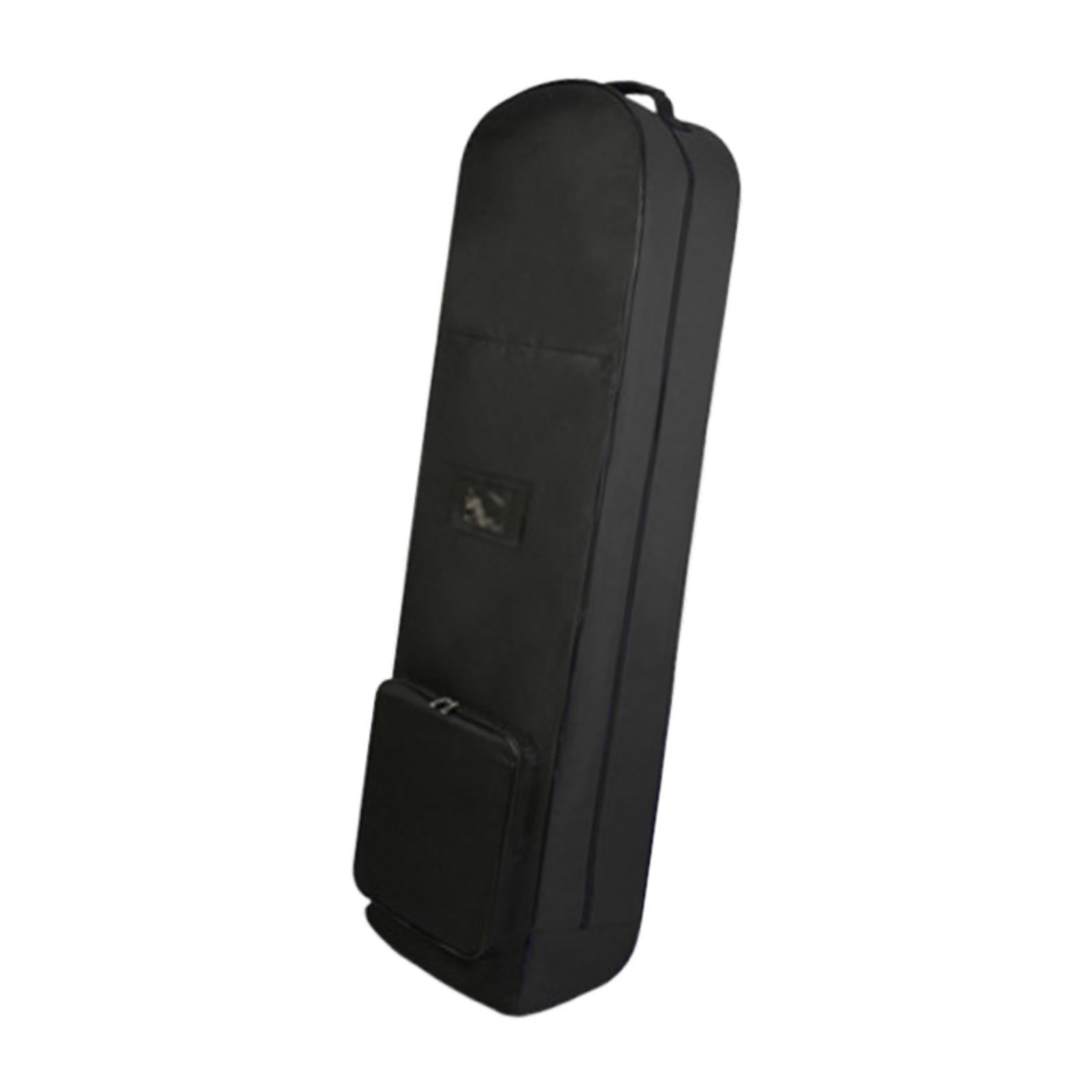 DimyFew Golf Travel Bag Cart Bag Versatile Wear Resistant Folding with Wheels Heavy Duty Black