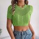 thumbnail image 1 of mfyjkho Tops De Gimnasio Para Mujer, Blusa Informal De Manga Corta Con Cuello Redondo, Holgada Y Lisa, Para Mujer Tops De Tallas Grandes M, 1 of 5