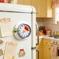 thumbnail image 6 of Dianli Kitchen Timer Mechanical Cooking Timer Visual Countdown Timer Magnetic Mechanical Reminder for Study Kitchen Office Classroom Time Management Cooking Timer Mechanical, 6 of 7