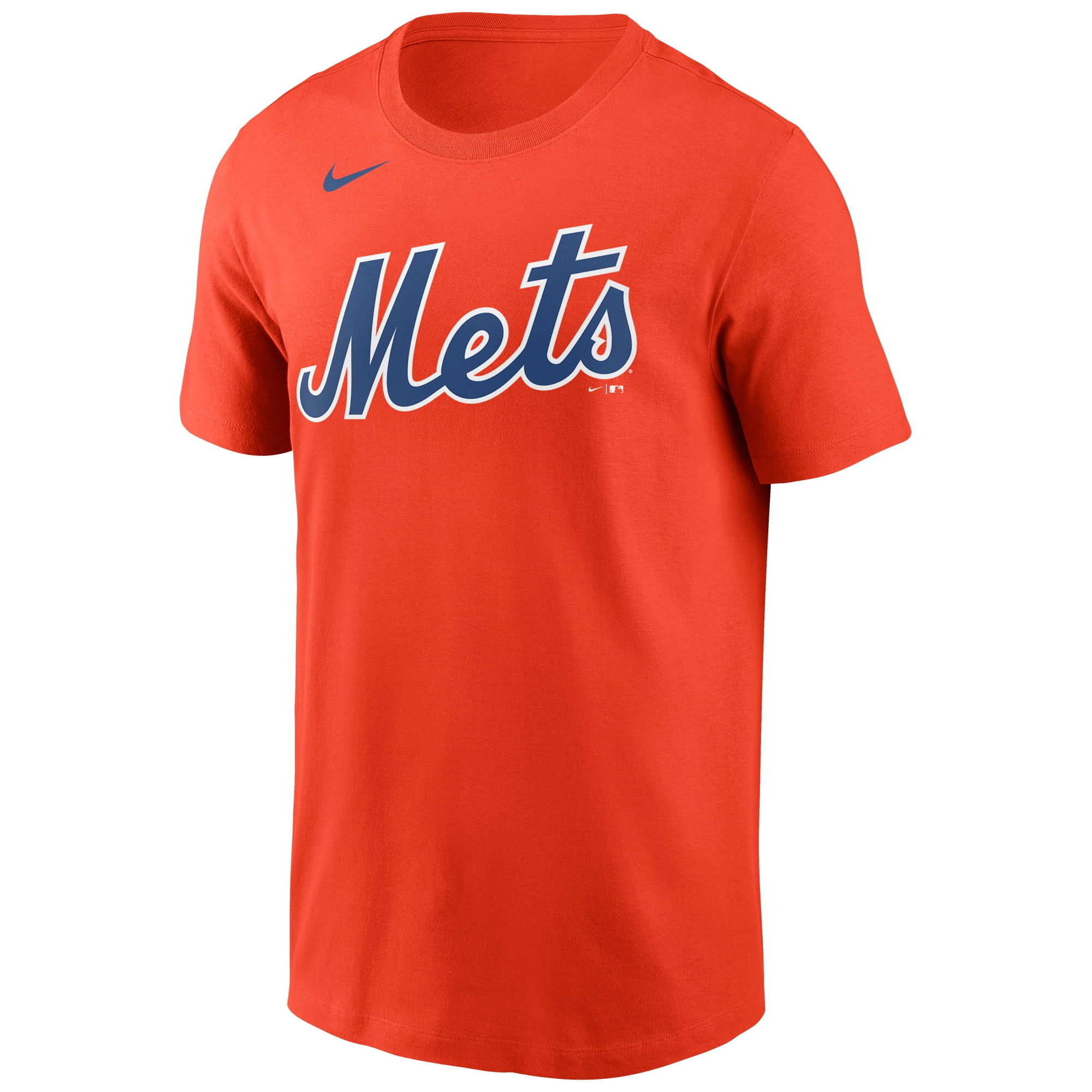 Men's Fanatics Branded Orange New York Mets Official Logo T-Shirt