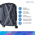 thumbnail image 4 of Check In - Set 2 Maletas de Viaje, Capacidad de 8 kg y 20 kg gris Unitalla, 4 of 9