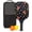 Pioneer Flower Floral-1, variant on Pickleball Paddles Set,Pioneer Flower Floral Print Pattern Fiberglass Surface Pickleball Racket Set with 2 Indoor Outdoor Pickleball Balls and Pickleball Bag,Pickle-ball Equipment