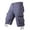 Gray, variant on WIZUTIZ Cargo Shorts for Men Stretch Waist 7 Inch Cotton Short Workout Pants Loose Casual with Multi Pockets Fashion 2026