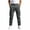 Green A, variant on Mens Cargo Pants Elastic Waist Workout Joggers Outdoor Casual Hiking Sweatpants with Multi Pockets