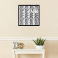 thumbnail image 3 of PinPix 20x20 Custom Cork Bulletin Board Floral Design Continuous Roses Poster Board Has a Fabric Style Canvas Finish, Framed in Floral Design Continuous Roses, by ArtToFrames (PinPix-204), 3 of 5