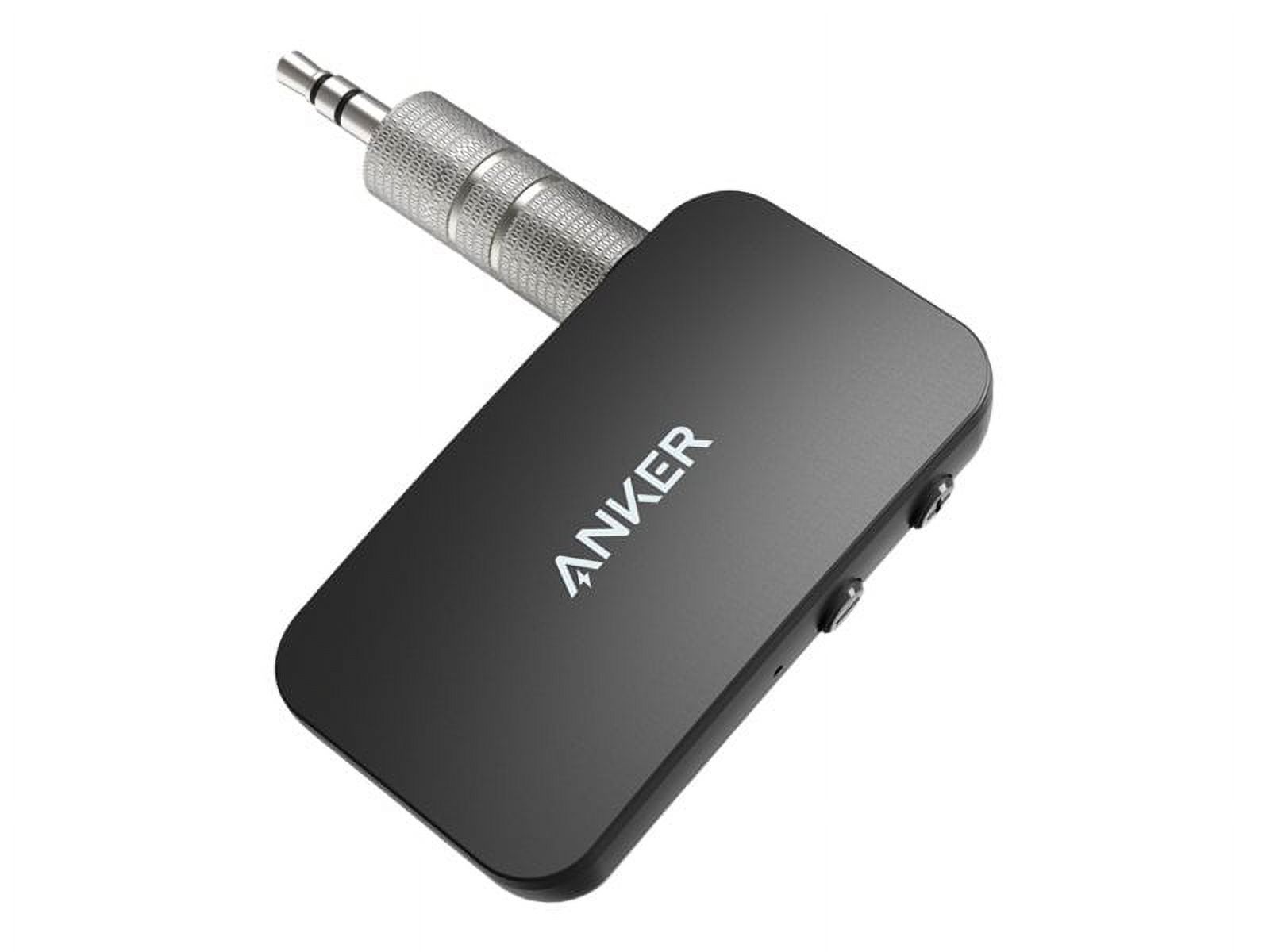 Anker Soundsync A3352 Bluetooth Receiver for Music Streaming with Bluetooth 5.0, 12-Hour Battery Life, Handsfree Calls, Dual Device Connection, for Car, Home Stereo, Headphones, Speakers - image 2 of 5
