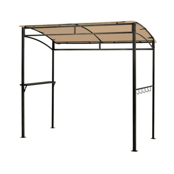 Garden Winds Custom Fit Replacement Canopy Top Cover Compatible with The Tangkula 7' Am3278Hm, Am3277Hm, Op70381, Op70381Cf, Scbw0597489Bc-1 Grill Gazebo - Upgraded Performance RIPLOCK 350 Fabric