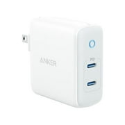 Anker USB-C 40W 2-Port Foldable Wall Charger, PIQ 3.0, for iPhone, Galaxy, iPad and More