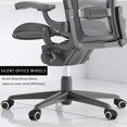 thumbnail image 2 of Office Chair Casters,replacement Wheels,anti-fall Function And Smooth Gliding,mute (5pcs/set,white), 2 of 5