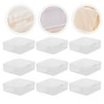 thumbnail image 2 of MasteelfCA 20Pcs Small Clear Plastic Box Small Bead Boxes Plastic Crafts Storage Boxes with Lid, 2 of 7